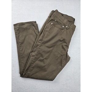 Lucky Brand 410 Athletic Slim Fit Chinos Pants Mens 34x32 Brown Casual